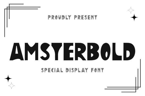 Amsterbold: A Display Font That Elevates Handmade Packaging