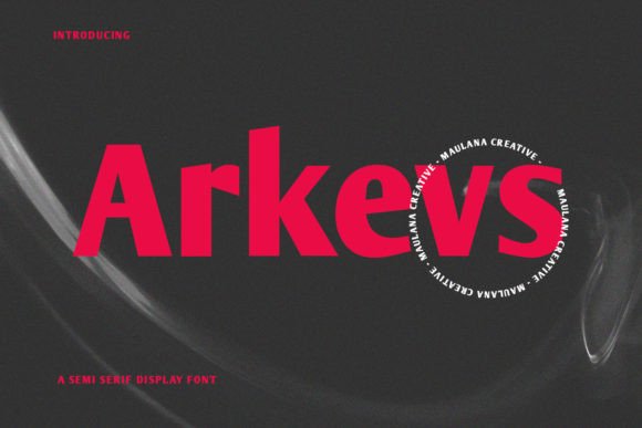 Arkevs: A Premium Display Font for Bold Branding