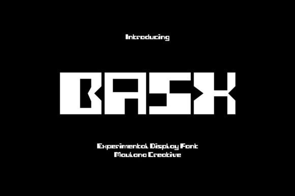 Basx Font: A Display Typeface Built for Modern Branding Projects