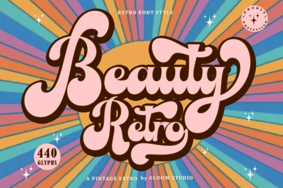 Beauty Retro: A Bold Script Display Font for Your Shop