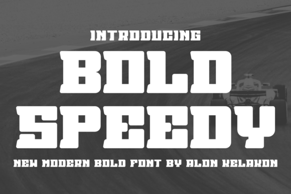 Bold Speedy: A Display Font That Elevates Editorial Design
