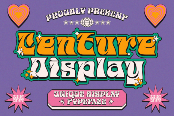 Centure Display: A Vintage Font for Editorial Storytelling