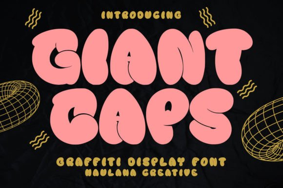 Giant Caps: A Display Font That Commands Attention in Campaign Design