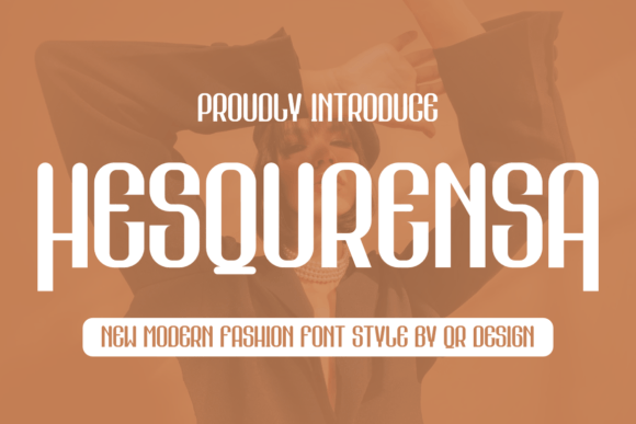 Hesqurensa: A Sleek Display Font for Editorial Design