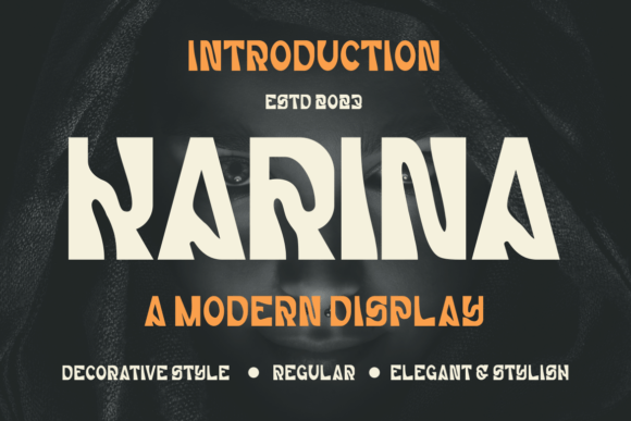 Karina Display Font for Bold Branding and Marketing