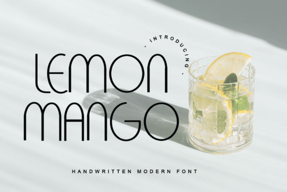 Lemon Mango: A Bold Display Font for Modern Marketing Campaigns