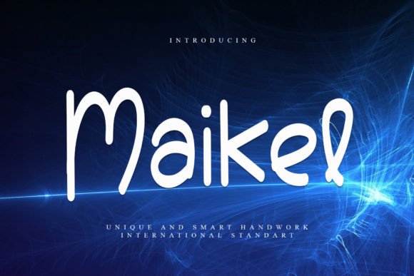 Maikel: An Elegant Display Font for Digital Branding