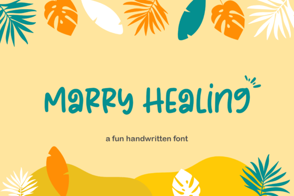 Marry Healing: A Cute Display Font for Your Brand