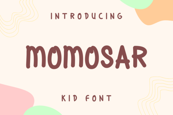 Momosar: A Display Typeface That Commands Attention