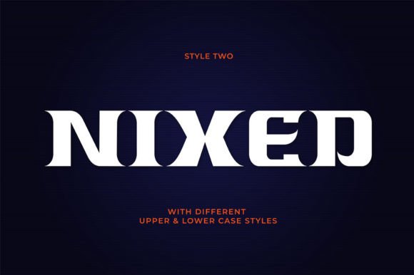 Nixed Font Review: Bold Display Type for Modern Brands