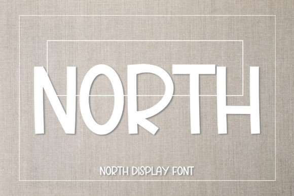 North Display Font: Bold Typography for Campaign Visuals