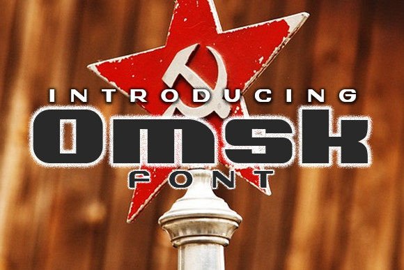 Omsk Display Font for Stronger Small Business Branding