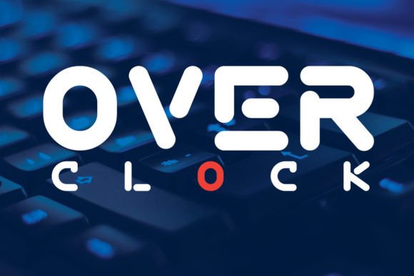Overclock Display Font Review for Modern Branding Projects