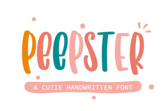 Peepster Font Review: Sweet Display Typeface for Branding