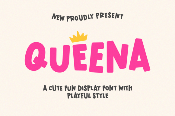 Queena Brings Playful Charm to Brand Identity Design