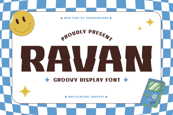 Ravan Font for Striking Website Headlines and Bold Branding