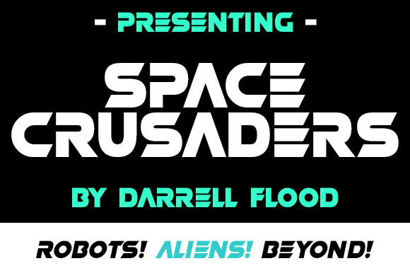 Space Crusaders Display Font for Edgy Brand Identity