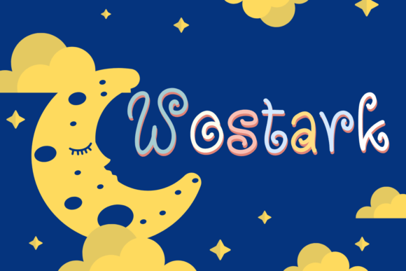 Wostark Font Review: A Playful Display Typeface for Campaign Design